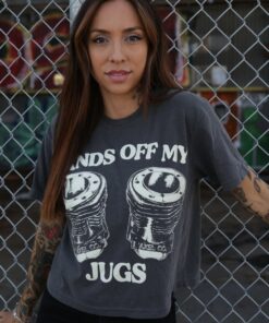 HANDS OFF MY JUGS T-shirt Design 2D Full Printed Sizes S - 5XL - NABG170