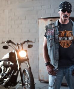 I Dream I'm a Motorcycle Biker Lover T-shirt Design 2D Full Printed Sizes S - 5XL - NABF321